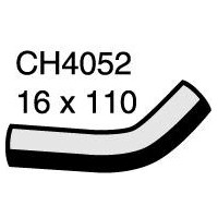 Mackay Rubber Bottom Radiator Hose for OPEL Corsa 1.7 TD CH4052