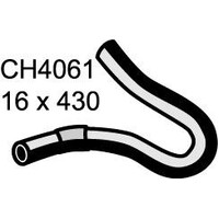 Mackay Rubber Bottom Radiator Hose for Holden RODEO 3.0L T-Diesel 4JH CH4061