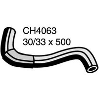 Mackay Rubber Bottom Radiator Hose for Toyota Corolla 2.0L Diesel CH4063