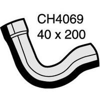 Mackay Rubber Top Radiator Hose for BMW 528i m52 CH4069