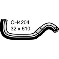 Mackay Rubber Bottom Radiator Hose for Toyota Tarago 2.4L 2AZFE CH4204