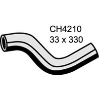 Mackay Rubber bottom radiator hose for Nissan Skyline 2.6L RB26DETT CH4210