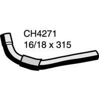 Mackay Rubber Bottom Radiator Hose for Toyota PRADO 3.0 Diesel 1KZ-TE CH4271