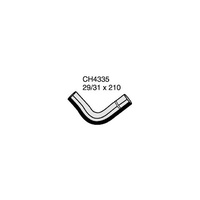 Mackay Rubber Bottom Radiator Hose for MG Midget 1500cc CH4335