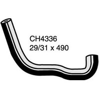 Mackay Rubber Top Radiator Hose for MG Midget 1500cc CH4336