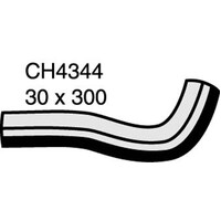 Mackay Rubber Top Radiator Hose for Mazda MX5 1.8L BP CH4344