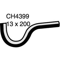 Mackay Rubber Bottom Radiator Hose for Honda ACCORD 2.0L A20A4 CH4399