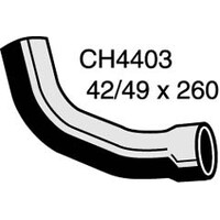 Mackay Rubber Bottom Radiator Hose for Jaguar XJS 5.3L CH4403