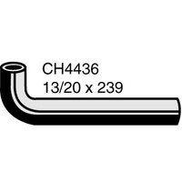 Mackay Rubber Bottom Radiator Hose for Jaguar XJ6 4.2L CH4436