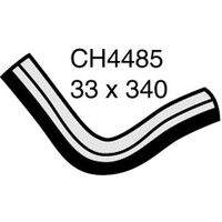 Mackay Rubber Top Radiator Hose for Toyota 12R 8V OHV CH4485