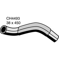 Mackay Rubber Bottom Radiator Hose for HUMMER 6.0L V8 16V OHV CH4493