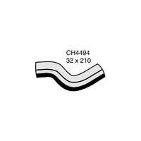 Mackay Rubber Top Radiator Hose for HUMMER 3.7L LLR 5 CYL 20V DOHC CH4494