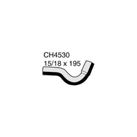 Mackay Rubber Bottom Radiator Hose for Ford Territory 4.0L 6Cyl CH4530