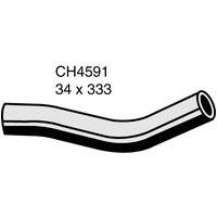 Mackay Rubber Top Radiator Hose for Toyota 22R CH4591