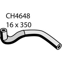 Mackay Rubber Bottom Radiator Hose for Mitsubishi 3.5L V6 6G74 07-On CH4648