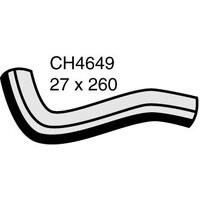 Mackay Rubber Top Radiator Hose for Mitsubishi 1.5L DOHC 03-On CH4649