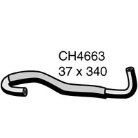 Mackay Rubber Bottom Radiator Hose for Toyota 2.5L 2KD-FTV TURBO DIES CH4663