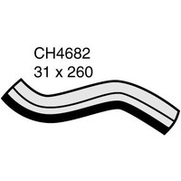 Mackay Rubber Top Radiator Hose for KIA 1.5L 2003-On CH4682