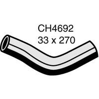 Mackay Rubber Top Radiator Hose for Toyota 1GR-FE 2008-On CH4692