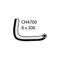 Mackay Rubber Bottom Radiator Hose for Hyundai ILOAD 2.4L 4 CYL G4KG CH4700