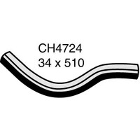 Mackay Rubber Top Radiator Hose for Hyundai 3.0L 2001- CH4724