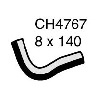 Mackay Rubber Bottom Radiator Hose for Nissan 2.5L YD25 T/Diesel CH4767