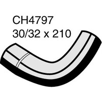 Mackay Rubber Bottom Radiator Hose for KIA Cerato LD MY06 2.0L 4 Cyl CH4797