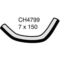 Mackay Rubber Bottom Radiator Hose for KIA Cerato LD MY06 2.0L 4 Cyl CH4799