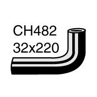 Mackay Rubber Top Radiator Hose for Toyota Corolla 1.1L K CH482