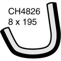 Mackay Rubber Bottom Radiator Hose for Holden Z18XER 16V DOHC CH4826