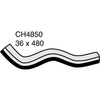 Mackay Rubber Bottom Radiator Hose for Lexus 1UR-FSE DOHC 32V CH4850