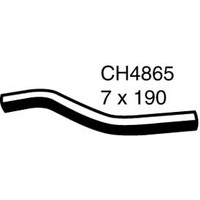 Mackay Rubber Bottom Radiator Hose for Nissan ZD30 DOHC 16V DIESEL CH4865