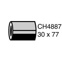 Mackay Rubber for Bottom Radiator Hose CH4887