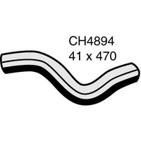 Mackay Rubber Bottom Radiator Hose for Toyota Landcruiser 1VDFTV CH4894