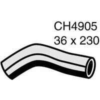 Mackay Rubber Top Radiator Hose for Lexus  4GRFSE 2GRFSE CH4905