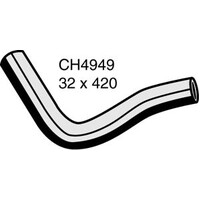 Mackay Rubber Bottom Radiator Hose for Mazda 4.0L SOHC 12V V6 CH4949