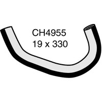 Mackay Rubber Bottom Radiator Hose for Holden F16D DOHC 16V CH4955