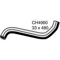 Mackay Rubber for Bottom Radiator Hose CH4960