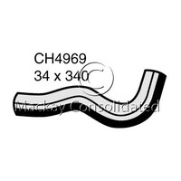 Mackay Rubber Top Radiator Hose for Nissan 350ZX VQ35DE 230KW CH4969