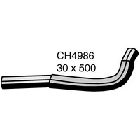 Mackay Rubber bottom radiator hose for Mazda L5 DOHC 16V CH4986