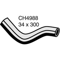 Mackay Rubber Top Radiator Hose for Mazda 13B-REW 2 ROTOR TURBO CH4988