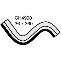 Mackay Rubber Bottom Radiator Hose for Toyota 1KE-TE SOHC 8V CH4990