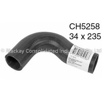 Mackay Rubber top radiator hose for Holden Barina TK F16D DOHC 16V CH5258