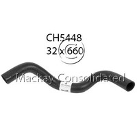 Mackay Rubber Bottom Radiator Hose for Toyota Prado RZJ120 2.7L 3RZFE CH5448