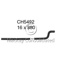 Mackay Rubber bottom radiator hose for Holden STATESMAN WB 308 V8 CH5492