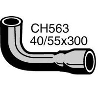 Mackay Rubber Top Radiator Hose for Peugeot 404 CH563