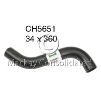 Mackay Rubber Top Radiator Hose for Hyundai G4EK SOHC 12V CH5651