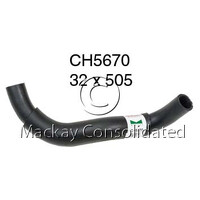 Mackay Rubber Bottom Radiator Hose for Mazda L5 4 Cyl 16V DOHC VVT CH5670