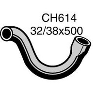 Mackay Rubber Bottom Radiator Hose for Ford Falcon/Fairlane 144 170 CH614