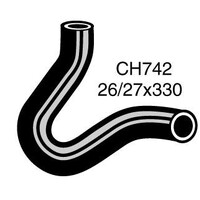 Mackay Rubber Bottom Radiator Hose for Nissan 1000 B10 CH742